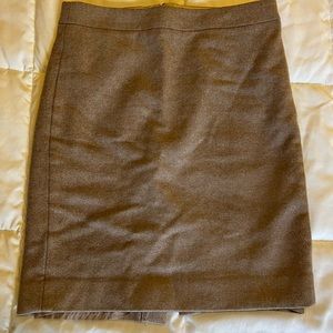 J Crew wool skirt